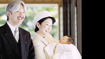 Kiko e Akishino, príncipes do Japão... - Foto: Reuters
