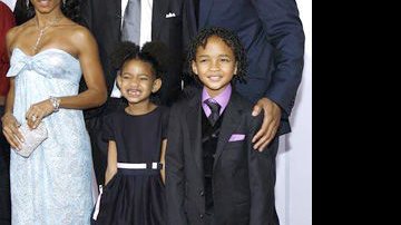 Will Smith leva a família toda... - Foto: Reuters