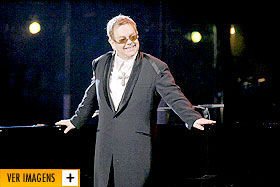 Elton John comemora aniversário... - Fotos: Reuters