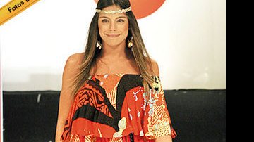 Na 8ª edição do Paraíba Fashion Week, em João Pessoa, Daniella desfila pela grife Neon para Sol Moreno e para a Aivest-PB
