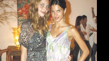 As modelos Ana Beatriz Barros e Raica
