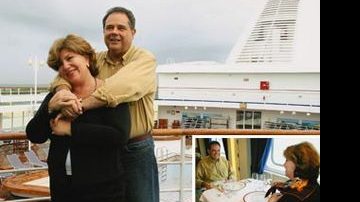 Os recém-casados Silvia e Marcello visitam Turks &amp; Caicos, Porto Rico, República Dominicana, Jamaica e Ilhas Cayman nos dez dias a bordo do navio Silver Shadow.