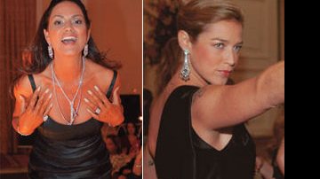 Diamantes e pedras preciosas suecos são a matéria-prima das jóias exibidas por Luana e Luiza na 8a edição do Fashion Tea. - Carol Feichas