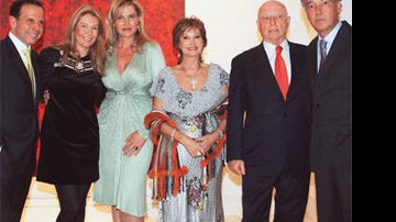 João Doria Jr., Donata Meirelles, Bia Doria, Maria Elena e Jorge Gerdau Johannpeter e Nizan Guanaes - Bruno Barriguelli