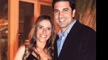 O casal Daniela Zurita e Eduardo Guedes. - Bruno Barrigueli/ B.A.R