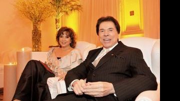 Silvio Santos e sua mulher, Iris Abravanel - Arquivo Caras