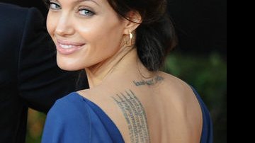 Angelina Jolie no SAG Awards - Reprodução/"Just Jared"