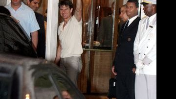 Tom chega ao Copacabana Palace - Andre Freitas/AgNews