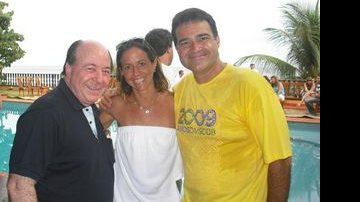 Davide Marcovitch, Carol Gimenez e Sergio Valente - Divulgação