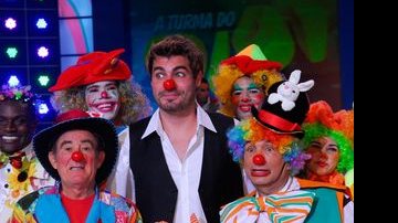 Renato Aragão, Thiago Lacerda e Dedé Santana - Renato Rocha Miranda/Divulgação TV Globo