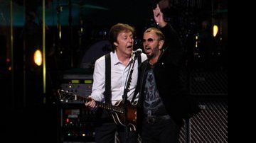 Paul McCartney e Ringo Star em evento beneficente - Getty Images