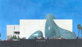 Projeto do novo edifício do Museu Dalí - Reprodução