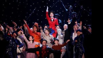 A peça "Mary Poppins" em Nova York - Getty Images