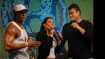 Tony Salles, Scheila Carvalho e Xanddy - Julian Marques/ AgNews