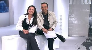 Patricia Poeta e Tadeu Schmidt - Reprodução / TV Globo