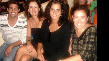 Cauã Reymond, Viviane Spinelli, Adriana Dutra e Lília Cabral no Brazilian Film Festival, em Miami - Camila Almeida