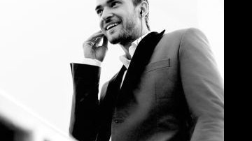 Justin Timberlake em campanha da nova fragrância da Givenchy - Divulgação