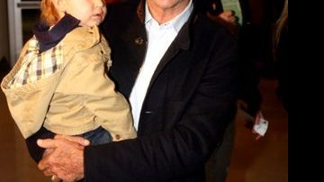 Emerson Fittipaldi e o filho - Orlando Oliveira / AgNews