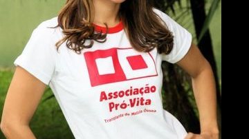Gyselle Soares participa de campanha de doação de medula óssea - Robson Moreira
