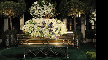 O caixão de Michael Jackson - Getty Images
