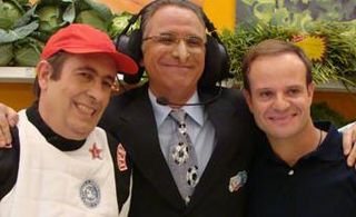Reinaldo, Hubert e Rubens Barrichello - Reprodução