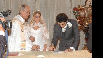 Tomate e Cristina Rocon casam-se em Salvador - Laercio Brasil / Ag.Fpontes