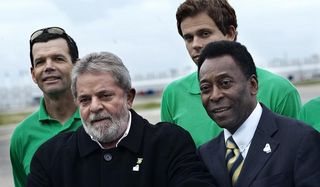 Lula, Pelé, César Cielo e Torben Grael - Reuters