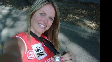 Susana Werner corre primeira maratona da sua vida em Milão - Reprodução / BlogLog