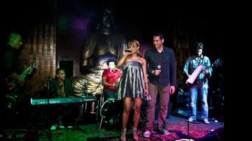 Leilah Moreno e Juan Alba tocam juntos no Buddha Bar, em São Paulo - Divulgação