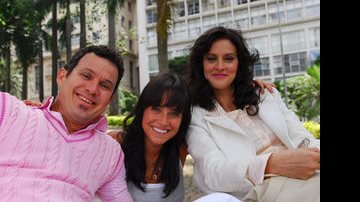 Edmilson Barros, Fernanda Vasconcellos e Cláudia Missura - TV Globo/ Zé Paulo Cardeal