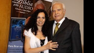 Cid Moreira e Fátima Sampaio - Philippe Lima/AgNews