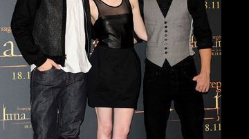 Robert Pattinson, Kristen Stewart e Taylor Laudner - Getty Images