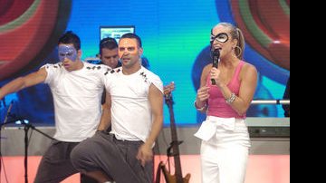 Claudia Leitte no programa do Luciano Huck - TV Globo / Renato Rocha Miranda