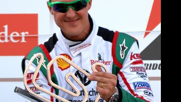 O campeão Michael Schumacher - Miguel Costa Jr.