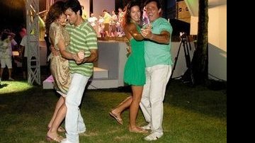 Pontual e Magrini: festa com samba e forró - JOÃO PASSOS/ BRASIL FOTOPRESS