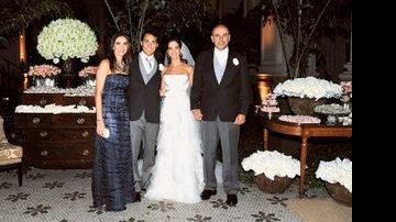 Alvarenga Jr. casa a filha - MARGARETH ABUSSAMRA/ ABUSSAMRA PHOTOS