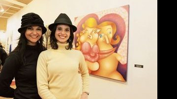 Maria João Abujamra e sua irmã, a artista plástica Kika Goldstein. - Álvaro Teixeira