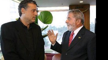 Fábio Barreto e o presidente Luiz Inácio Lula da Silva