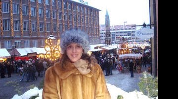 Andréa Rosetti Cintra na cidade de Nuremberg, Alemanha - Arquivo pessoal