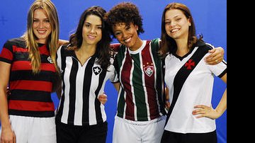 Fiorella Mattheis, Fernanda Machado, Sheron Menezes e Milena Toscano - TV Globo/Alex Carvalho