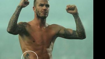 David Beckham faz nova tatuagem - Reprodução / Hola