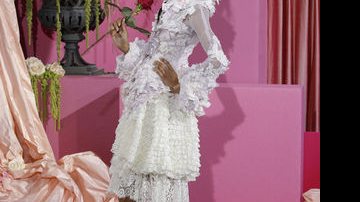 Chanel Iman para Christina Dior no Paris Fashion Week - Reuters