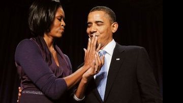 Carinho público do casal Obama - Reuters