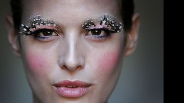 Maquiagem da passarela de David Jones - Getty Images