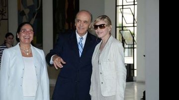 Monica Serra, José Serra e Madonna - AgNews