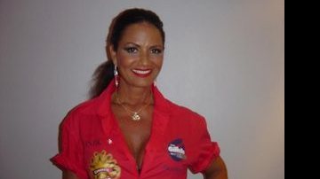 Luiza Brunet no Camarote CARAS Rio 2010 - caras.com.br