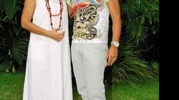 David Brazil brinca com Xuxa - IVAN FARIA