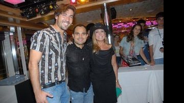 Susana Vieira, Sandro Pedroso e Luciano - Tony Andrade e Thyago Andrade/AgNews