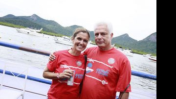 Sônia Camargo e seu marido, o Comodoro do Iate Clube de Caiobá Cyro Camargo - Rubens Nemitz Jr.