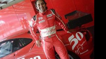 Antonio Pizzonia homenageia Ayrton Senna em seu carro - Reprodução / Twitter